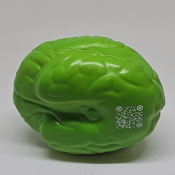 Green Brain Big Brains Podcast Stress Ball The University of Chicago - Picture 2 of 3